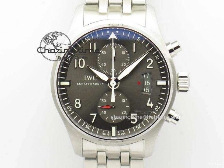 MIROTIME 0721 Mark XVII 1:1 MK Maker Best Edition SS Black Dial On Black Leather Strap A Sporty 7372